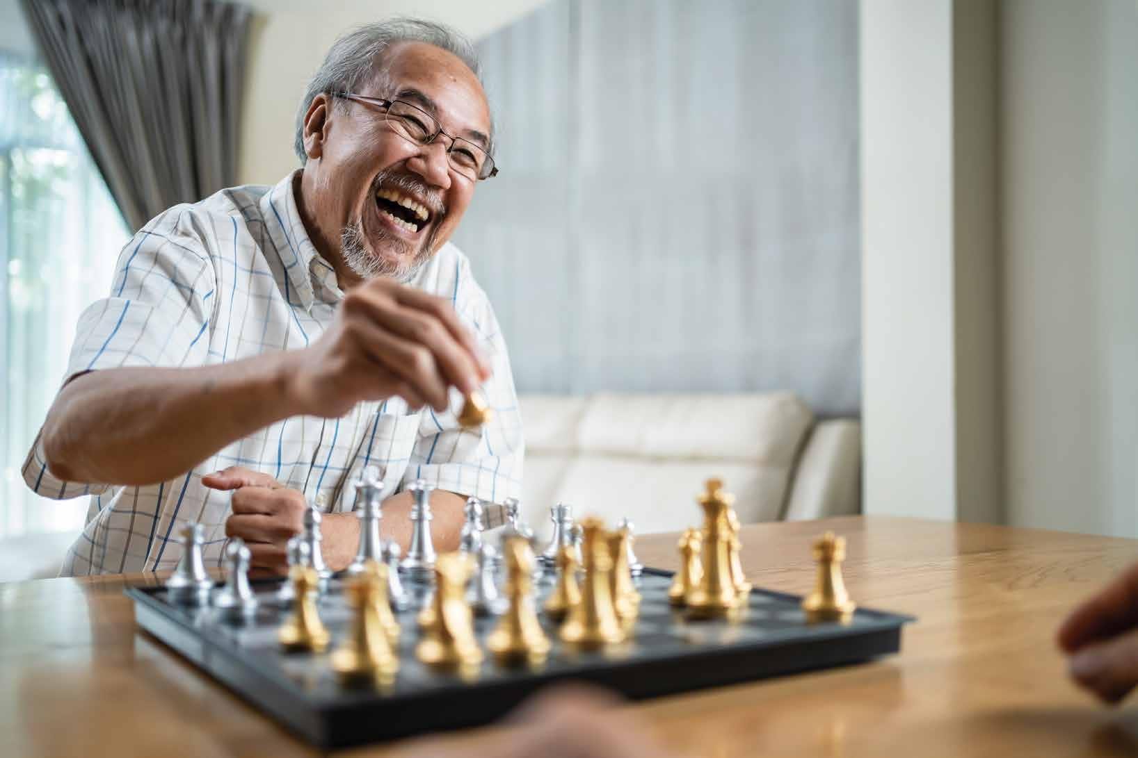 Senior citizen chess corner